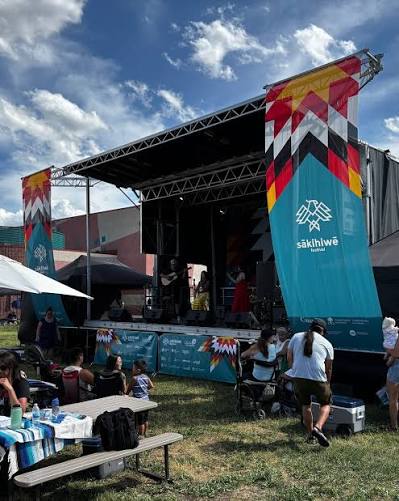 sakihiwe festival stage